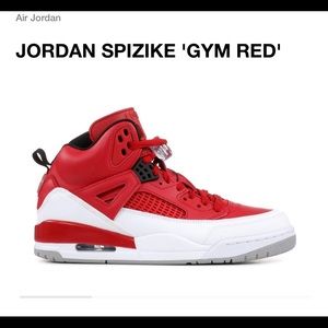 Jordan spizike gym red Size 9